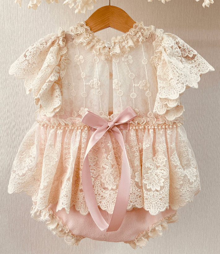 Catalina Lace Romper | Pily Flowers